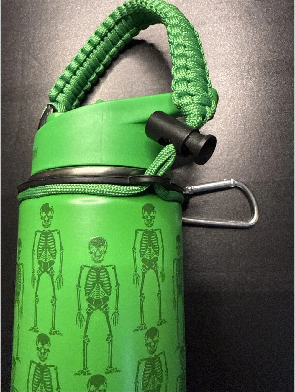 Frost Buddy Halloween Viral Skeleton 24oz Tumbler Glow In The Dark New!
